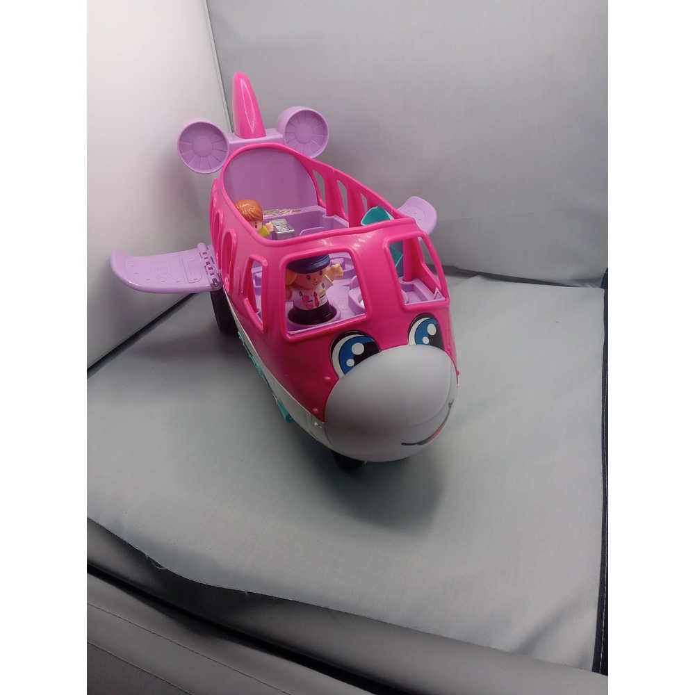 Fisher-Price Little People Barbie Toddler Toy Little Dream Plane 2 People